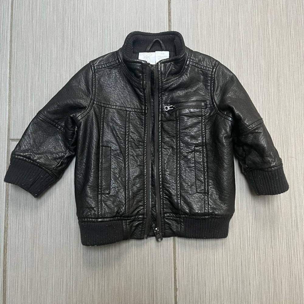 Koala kids moto faux leather jacket